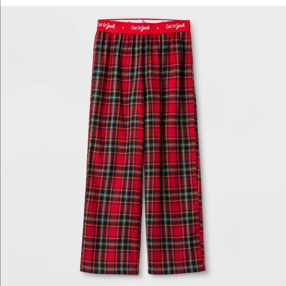 boy’s plaid pajama pants
